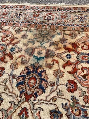 Color Damage on Handmade Rug
