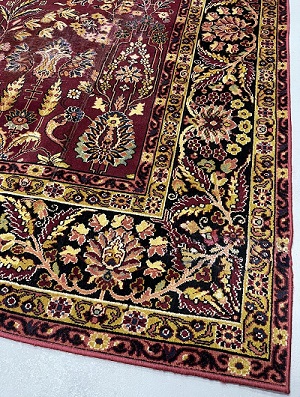 Rug With Repaired Border - After