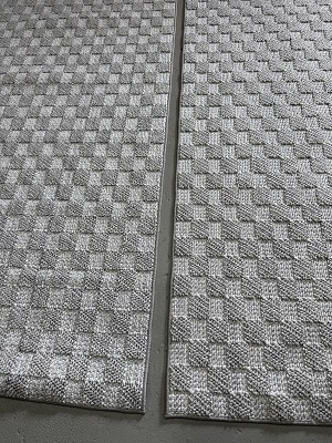 Attaching two 5 x 7 rugs to one10 x 7